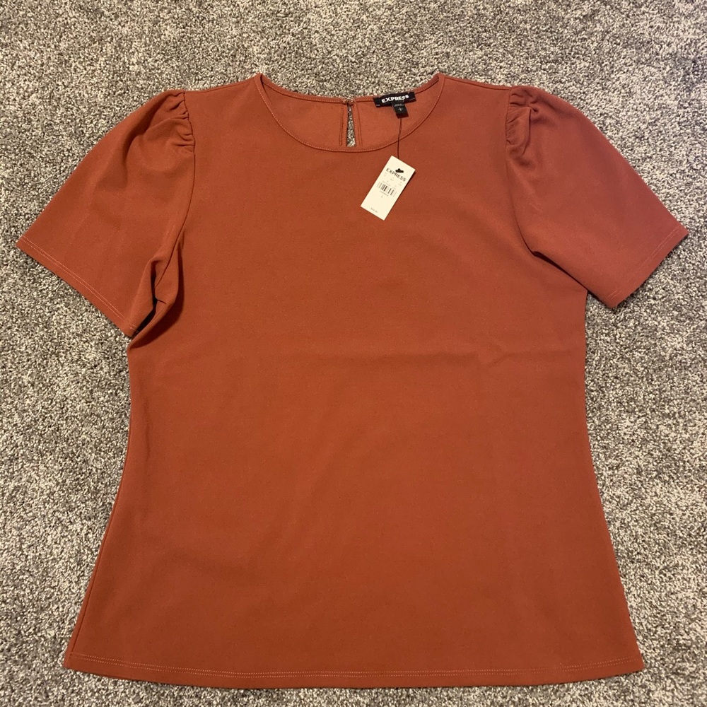 Express puff-sleeve shirt